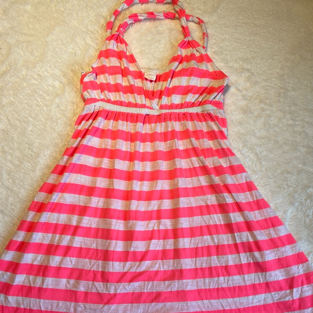 Dress swim suit cover up